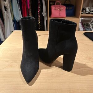 Just Fab Black booties
